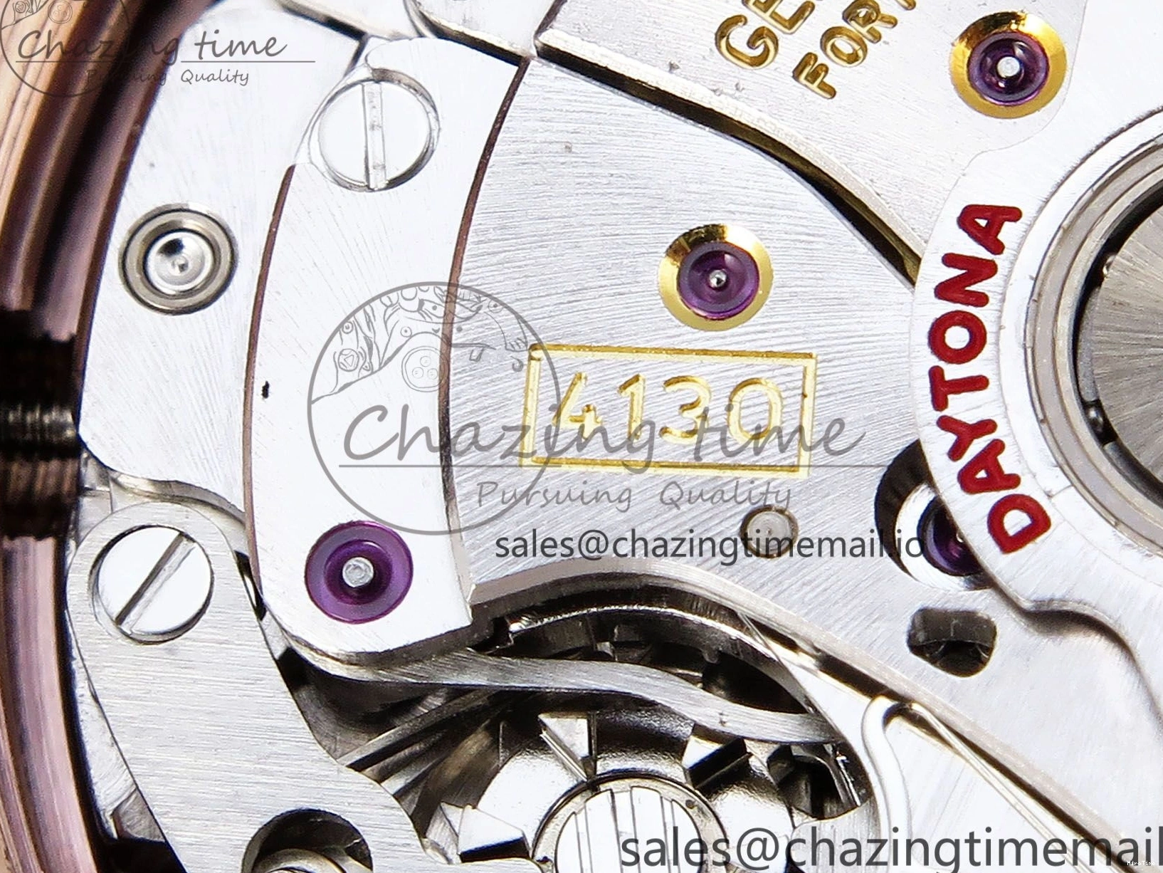 MiroTime 0302 Daytona 116505 KING 1:1 Best Edition Chocolate Dial on RG Bracelet SH OdorResistant 1932